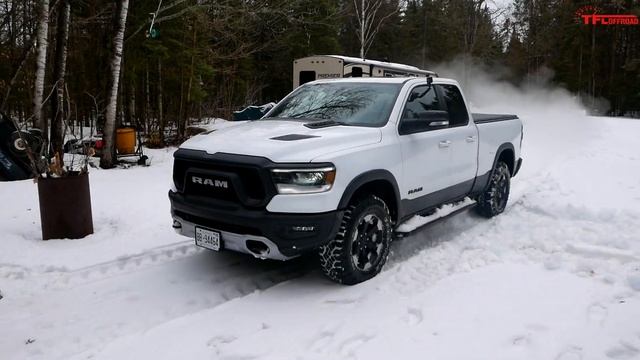 Snow + Off-road = Totally STUCK 2020 Ram Rebel? OR NOT! смотреть онлайн