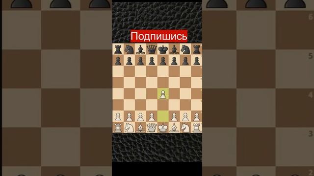 как поставить мат в 2 хода за черных и за белых. #shorts смотреть онлайн
