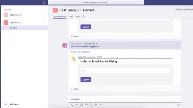 Incident+Task management from Microsoft Teams with YellowAnt смотреть онлайн