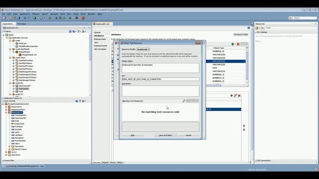Oracle ADF Part 15- Validation Rule Length Between смотреть онлайн