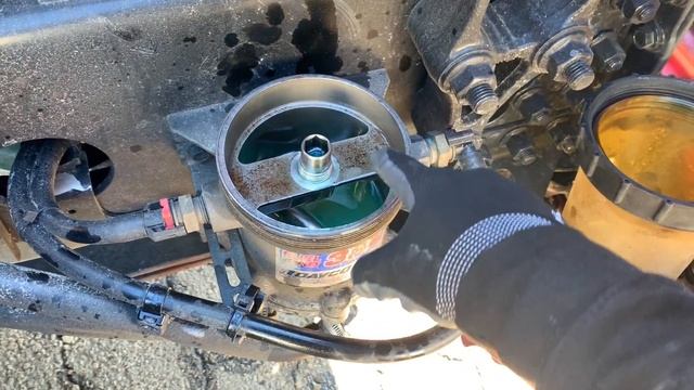 Ep. 122 : Water Fuel Separator Filter Replacement: WINNER ANNOUNCED : Volvo VNL 780 How To Change
