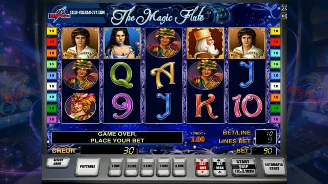 Обзор игрового автомата The Magic Flute смотреть онлайн