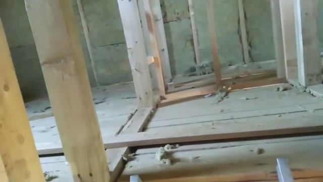 Утепление и пароизоляция в каркасном доме.