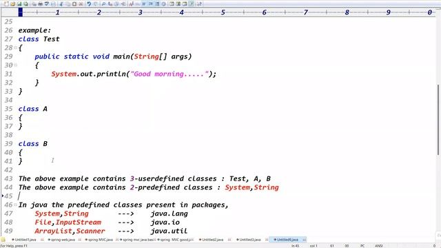 CORE JAVA tutorials || Demo - 5 || by Mr. Ratan On 20-09-2022 @9PM IST смотреть онлайн