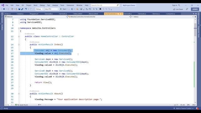 Dependency Injection in C# | What is Dependency injection? | Types of dependency injections? смотреть онлайн