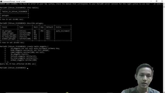 Cara Membuat Database Di MySql Menggunakan Perintah SQL - Query SQL di PHP MyAdmin Dengan CMD смотреть онлайн