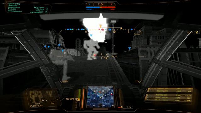 ◀MechWarrior Online - Map Attack смотреть онлайн