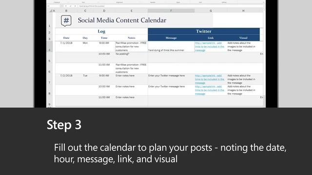 How to create a social media calendar with Microsoft Excel смотреть онлайн