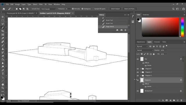 Concept Diagram Architecture in Sketchup /Photoshop смотреть онлайн