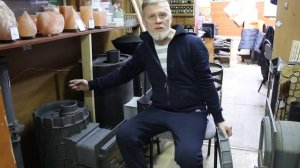 Банная печь Авангард ЗК 24 М круглая сетка. Букв много а толку...? Вот и посмотрим.