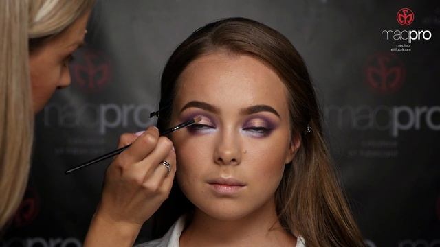 Мастер-класс по вечернему макияжу от MAQPRO смотреть онлайн