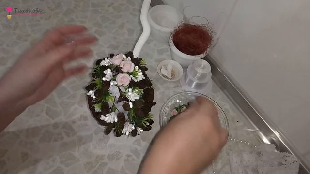 ТОПИАРИЙ из КОФЕ с ШИШКАМИ | DIY Topiary Tree Of Coffee And Cones | Topiario De Bricolaje De Café