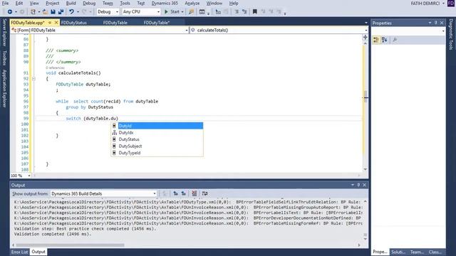 X++ :Activity Managment 12- CalcTotals, While Select смотреть онлайн