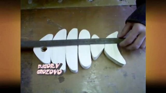 Поделка из дерева "Подставка под горячее" смотреть онлайн