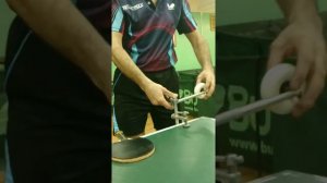 Колесо тренажер для настольного тенниса с креплением на столе