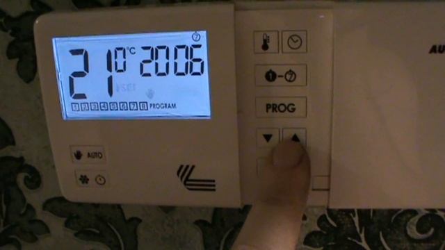 Программатор температуры Auraton 2030, / Auraton 2030 temperature controller, programmer смотреть онлайн