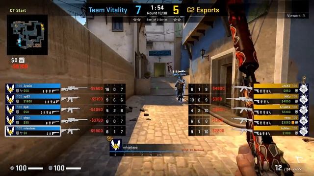 How Vitality Make Their B Site Mirage Anchor A Star смотреть онлайн