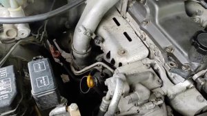 Toyota Hilux Surf 1997 1KZ-TE / Вентиляция картерных газов