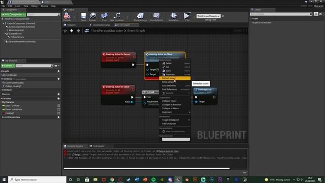 Replication | Destroying Actors / Picking Up Items - Unreal Engine Tutorial смотреть онлайн