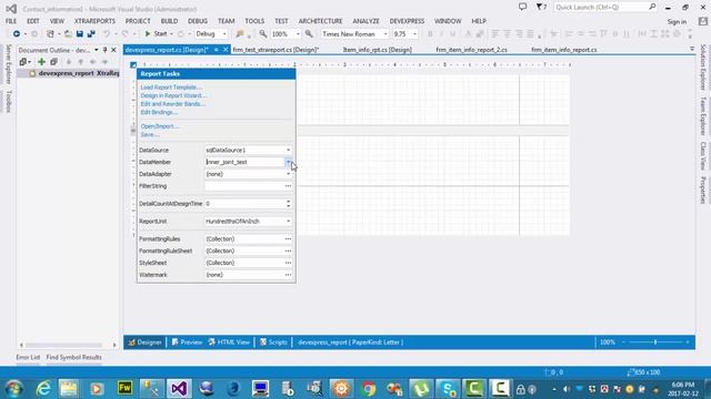 How can i create a DevExpress report= BD C# Programmer смотреть онлайн