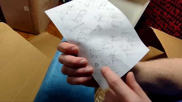 Распаковка — Диван угловой Moon Trade Барселона 118 смотреть онлайн