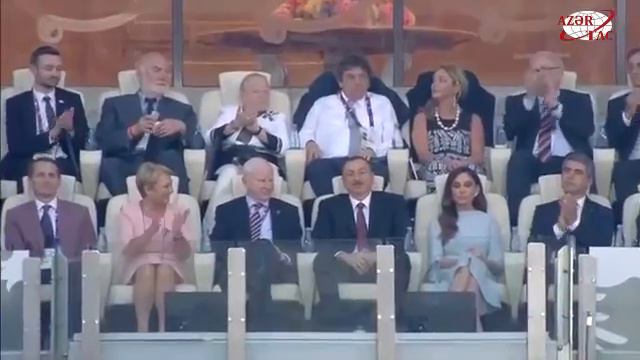 В церемонии принял участие Президент Азербайджана Ильхам Алиев смотреть онлайн