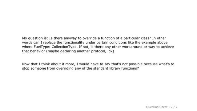 iOS : Swift override function in extension смотреть онлайн