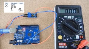 Вольтметр на ардуино
