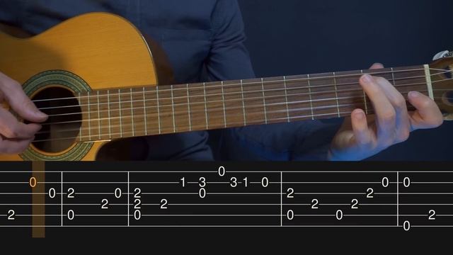 Misty Mountains Cold - The Hobbit (Simple Guitar Tab) смотреть онлайн