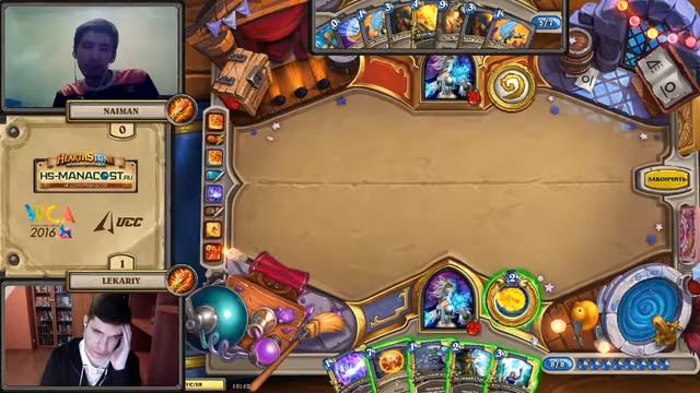 (Ru) WCA 2016 (HS) Group C Naiman vs Lekariy (second game) смотреть онлайн