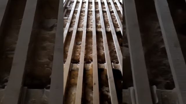 Утепление потолка опилками деревянного потолка смотреть онлайн