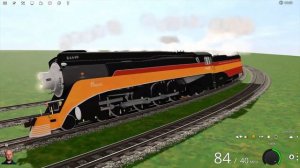 (Viewers Request) Trainz Racing: SP GS-4 4449 vs C&O K-4 Kanawha