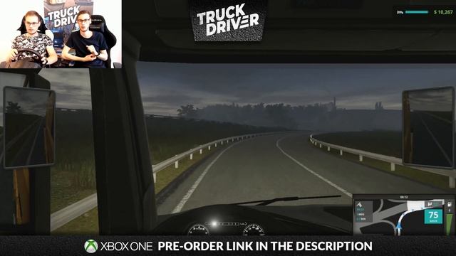 ? Truck Driver PS4 Gameplay! - With Steering Wheel смотреть онлайн