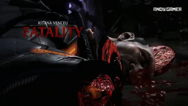 Mortal Kombat X - Kitana Fatality 1 Fatality 2 X-Ray ( PS4 1080p ) смотреть онлайн