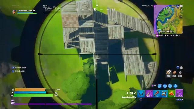 Sick Helicopter Sniper Shoot | Fortnite| смотреть онлайн