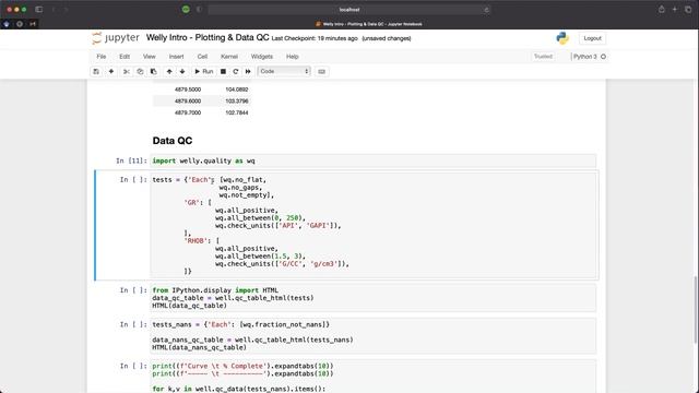 Getting Started with Welly | Load, Process and Visualise Well Log LAS Data смотреть онлайн