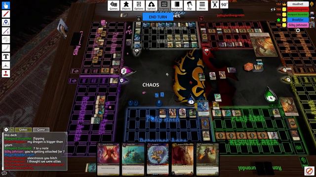 5 Player Chaos Commander/EDH - WoW TCG смотреть онлайн