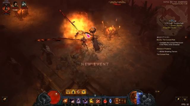 Diablo III - How to CURSES! conquest solo смотреть онлайн