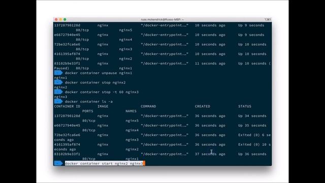 Mastering Docker | 4. Managing Containers смотреть онлайн