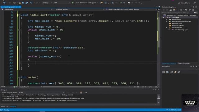 Detailed and easy explanation of radix sort! смотреть онлайн