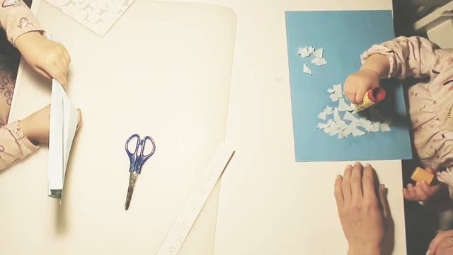 Новогодняя открытка для самых маленьких