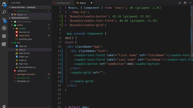 Using Web Components in React смотреть онлайн