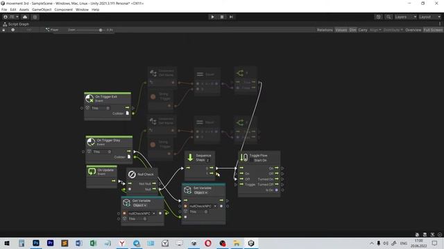 Делаем квест NPC на Unity используя визуальное программирование | Unity Visual Scripting смотреть онлайн