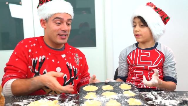 Jason learns how to make DIY Christmas Cookies! смотреть онлайн