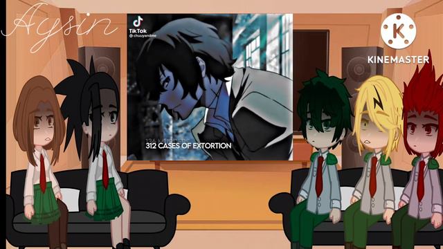 Bnha/mha React To Bakugou As Dazai