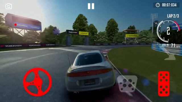 Circle Course | Mitsubishi Eclipse GSX 1994 | 3 Laps | Assoluto Racing смотреть онлайн