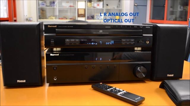 Ραδιοενισχυτης και CD Pplayer Sherwood RX 4208 / CDC 5506