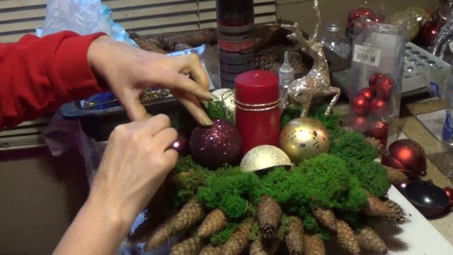 Подарок к Новому Году! Композиция своими руками/12 смотреть онлайн