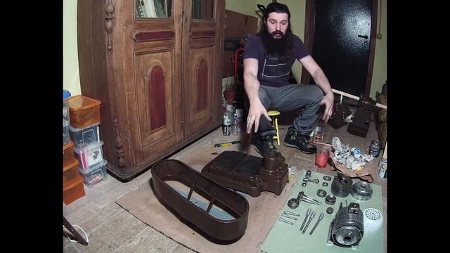 Токарные работы. Очистка и покраска. Восстановление 2А112. смотреть онлайн