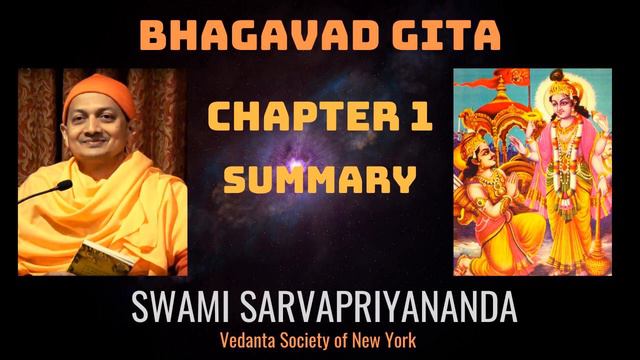 1. Bhagavad Gita | Chapter 1 Summary | Swami Sarvapriyananda смотреть онлайн